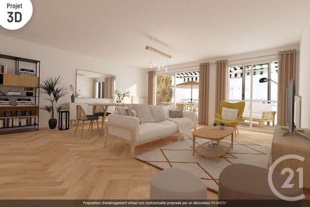 Afficher la photo en grand Appartement T4 à vendre - 3 pièces - 94.49 m2 - FREJUS - 83 - PROVENCE-ALPES-COTE-D-AZUR - Century 21 Sud Habitat