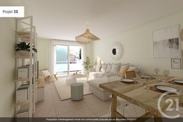 Appartement T2 à vendre - 2 pièces - 48.01 m2 - ST RAPHAEL - 83 - PROVENCE-ALPES-COTE-D-AZUR - Century 21 Sud Habitat
