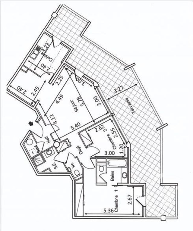 Appartement F3 à vendre - 3 pièces - 85.0 m2 - ST RAPHAEL - 83 - PROVENCE-ALPES-COTE-D-AZUR - Century 21 Sud Habitat