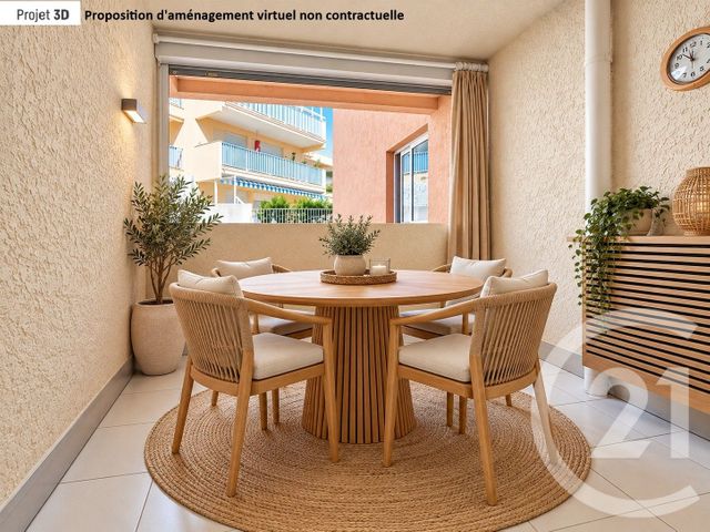 Appartement à vendre - 2 pièces - 29.21 m2 - FREJUS - 83 - PROVENCE-ALPES-COTE-D-AZUR - Century 21 Sud Habitat